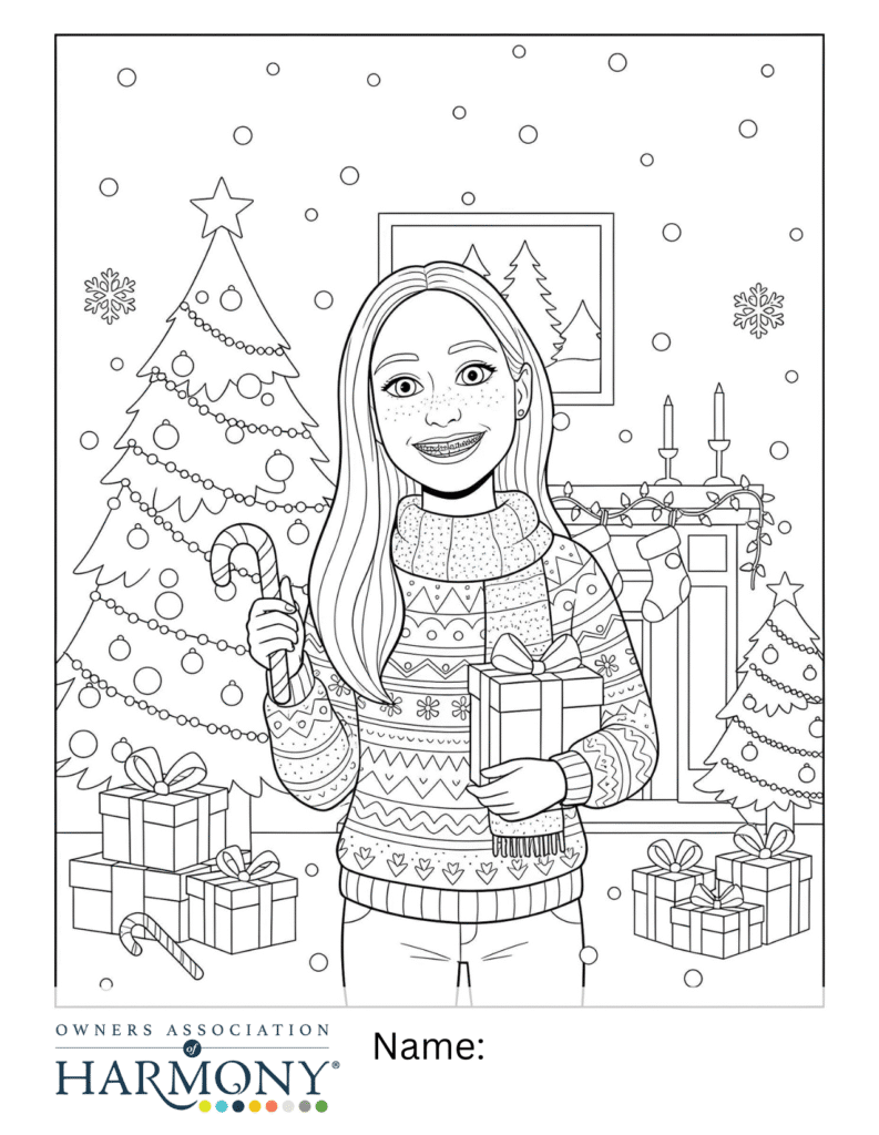 Harmony Coloring page 4